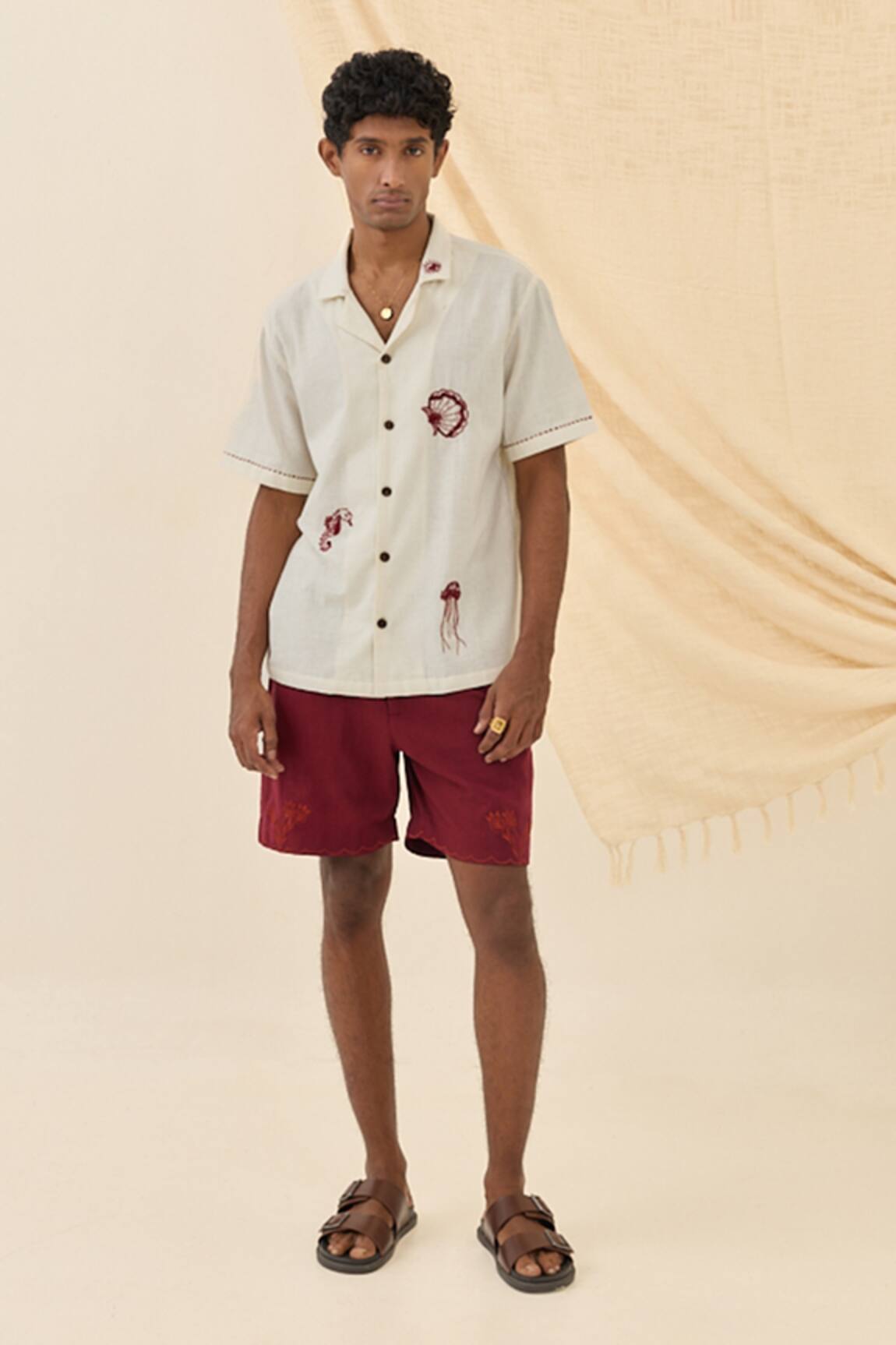 Jodi Lobster Pattern Shirt 