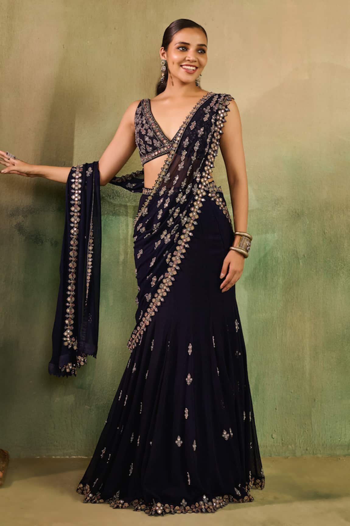 Reeti Arneja Shama Embellished Lehenga Blouse Set