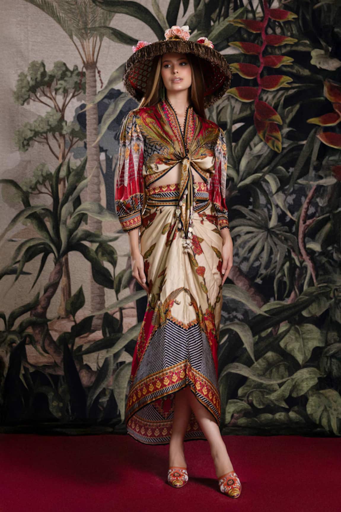 Rajdeep Ranawat Bethari Rubali Crop Top 