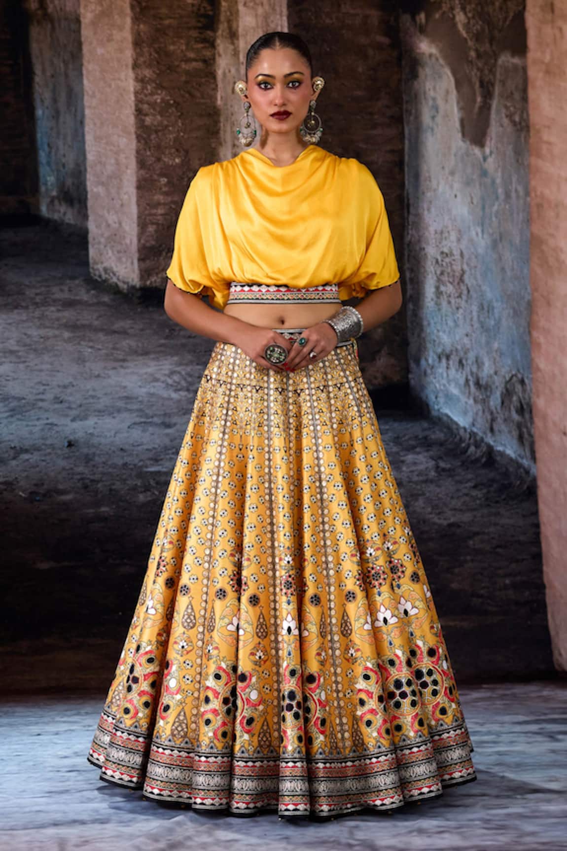 Rajdeep Ranawat Bethari Varsha Leela Skirt With Top