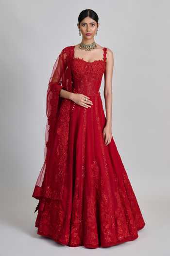 Mishru Keya Embroidered Lehenga Set 