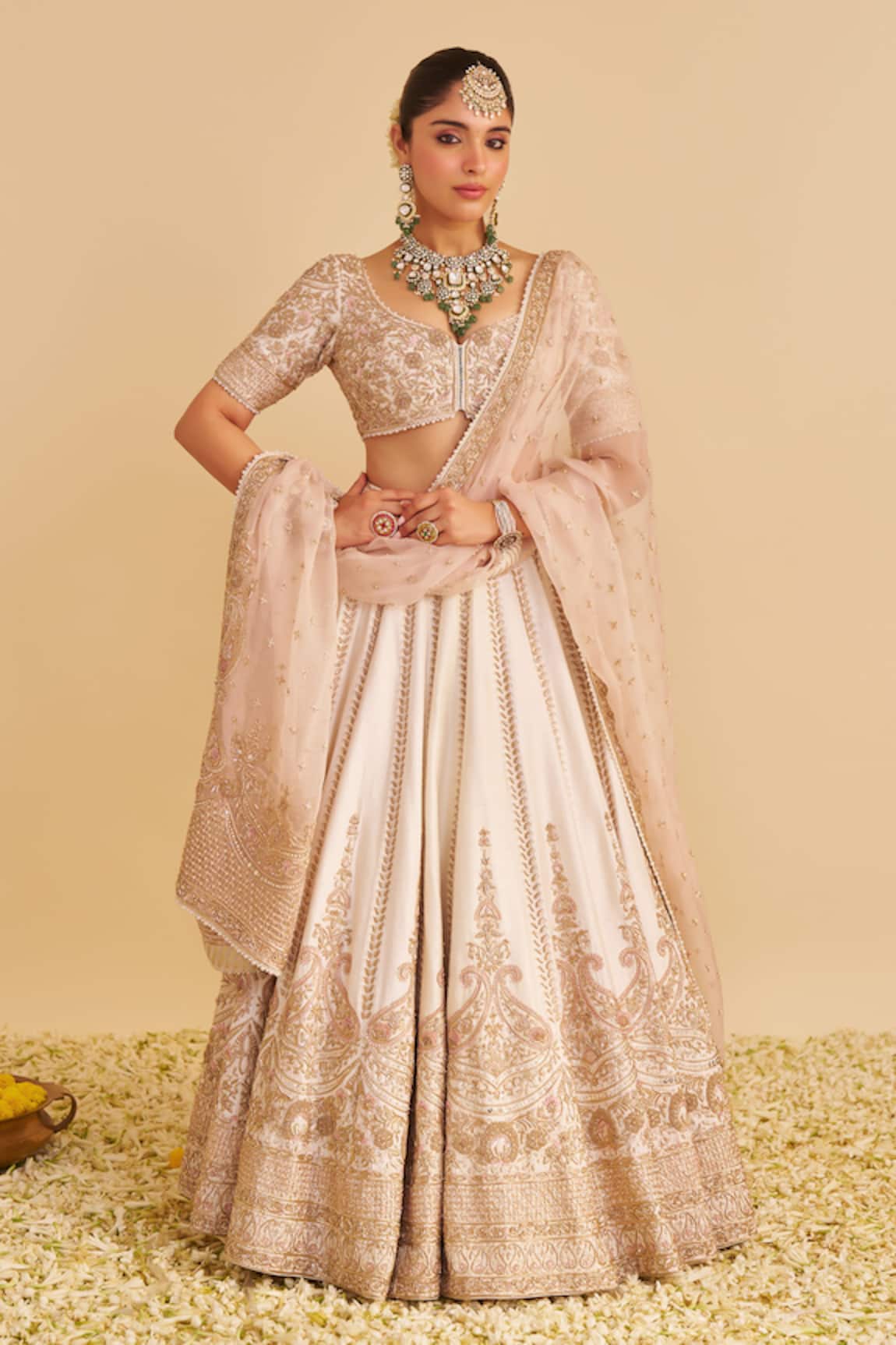 Sheetal Batra Farah Embroidered Lehenga Set