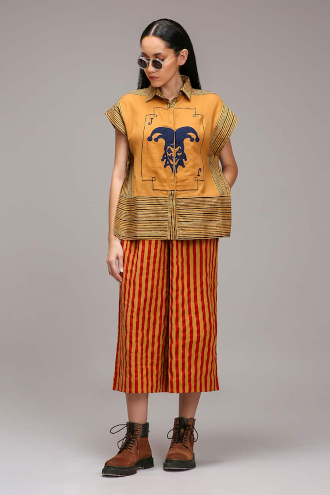 MATI_1 Joker Motif Shirt With Pant