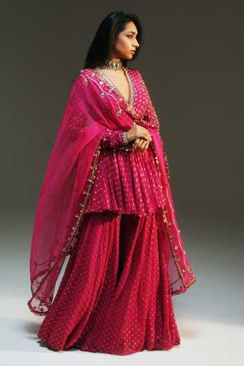 Mahima Mahajan Nidhi Hand Embroidered Sharara Set