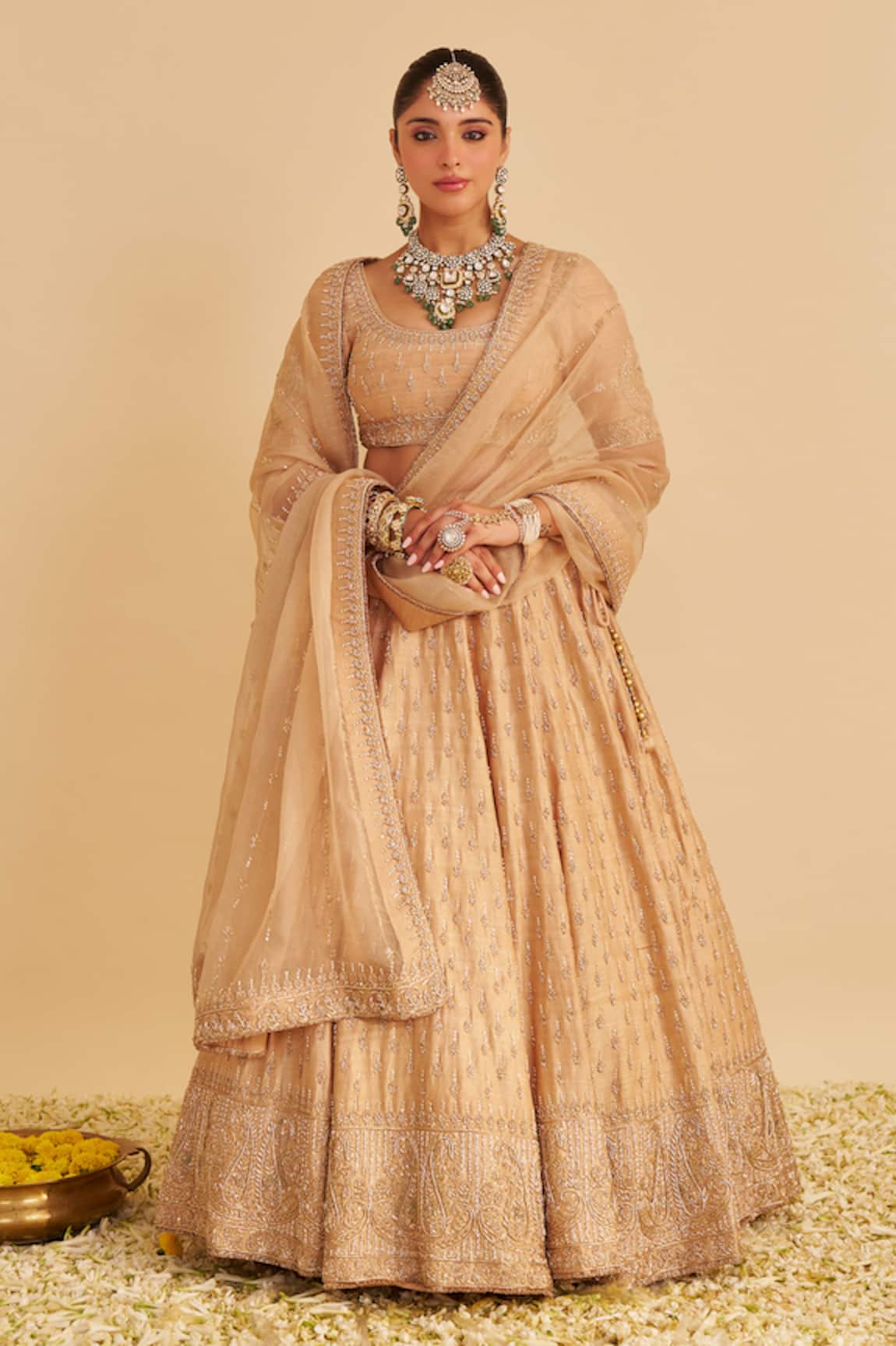 Sheetal Batra Aaliya Embroidered Lehenga Set