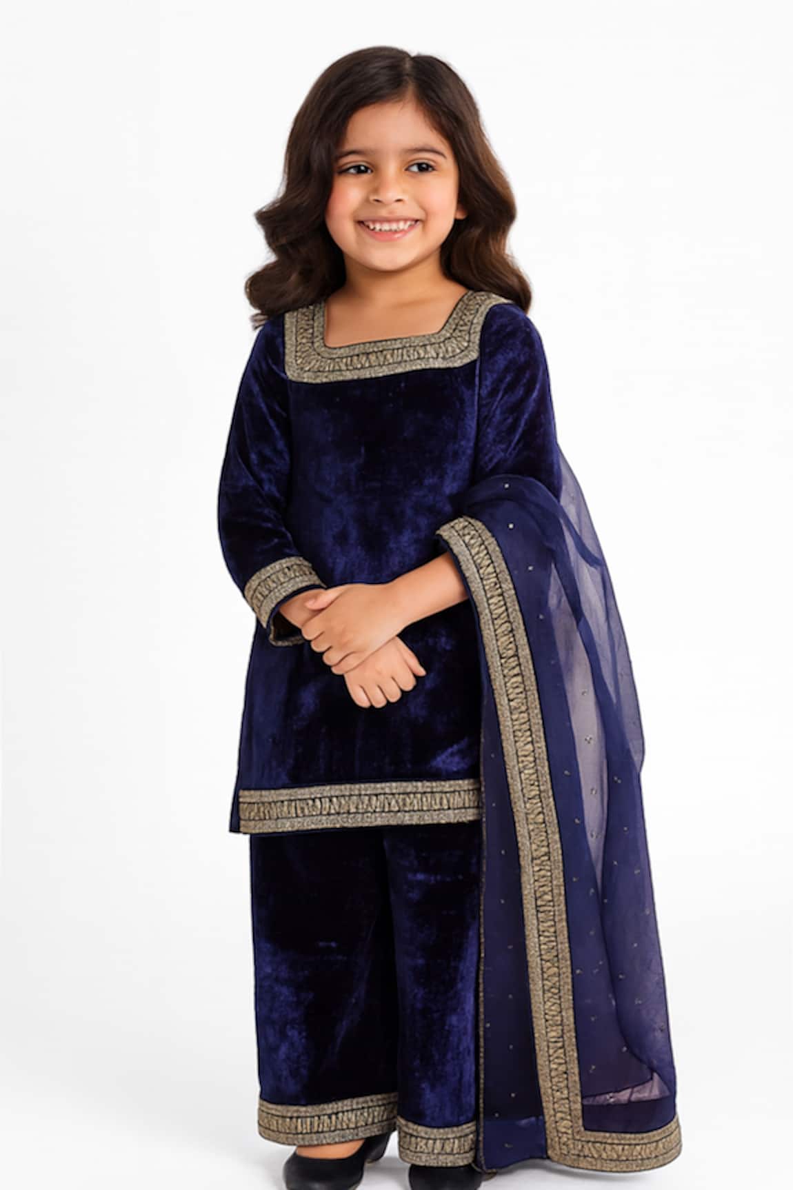 Tiny Pants Embroidered Kurta Set