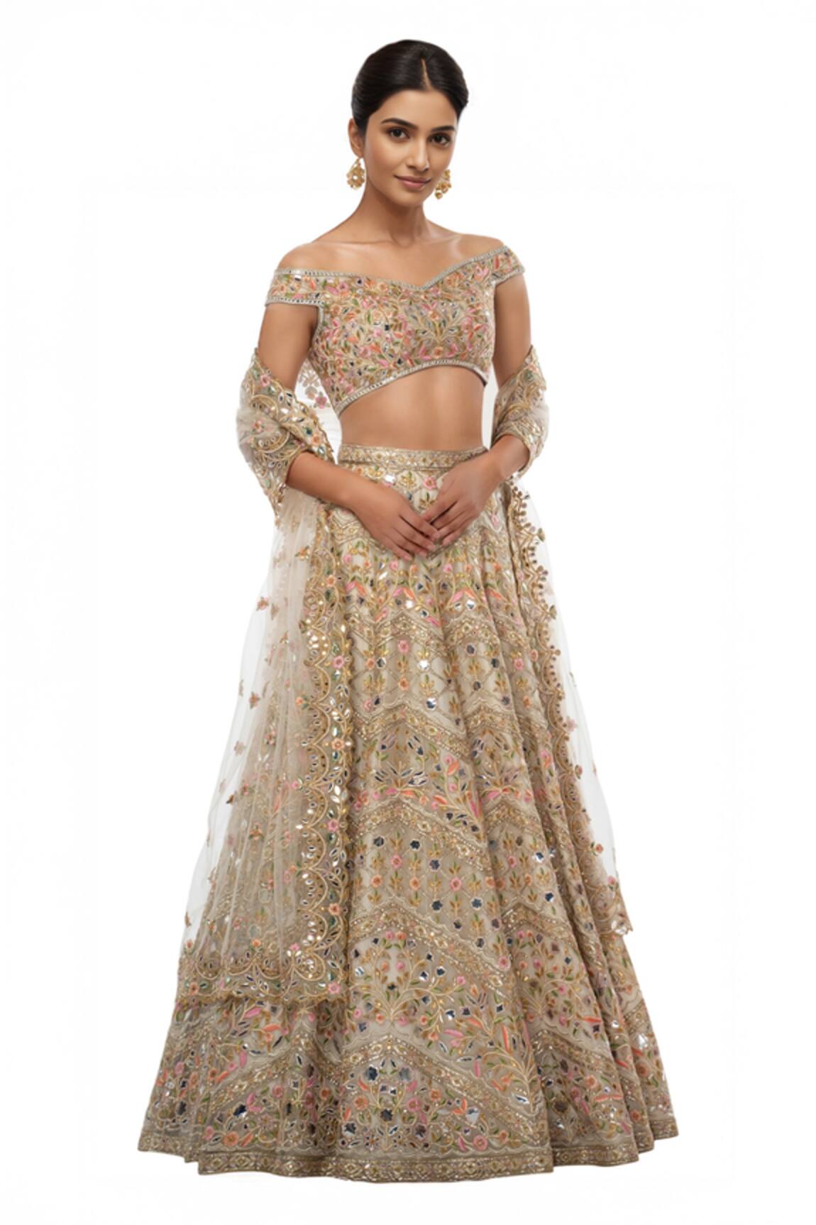 Tamanna Punjabi Kapoor Embroidered Bridal Lehenga Set