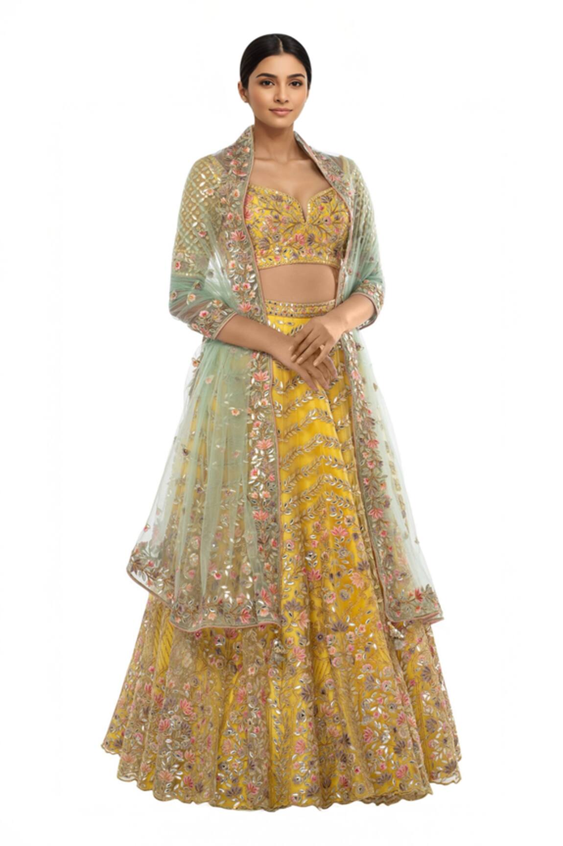 Tamanna Punjabi Kapoor Embroidered Bridal Lehenga Set