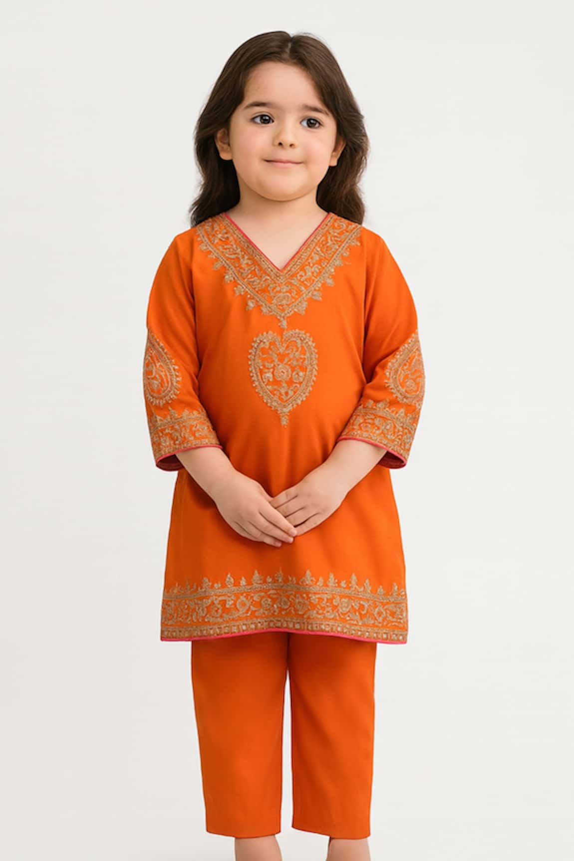 Tiny Pants Embroidered Kurta & Pyjama Set