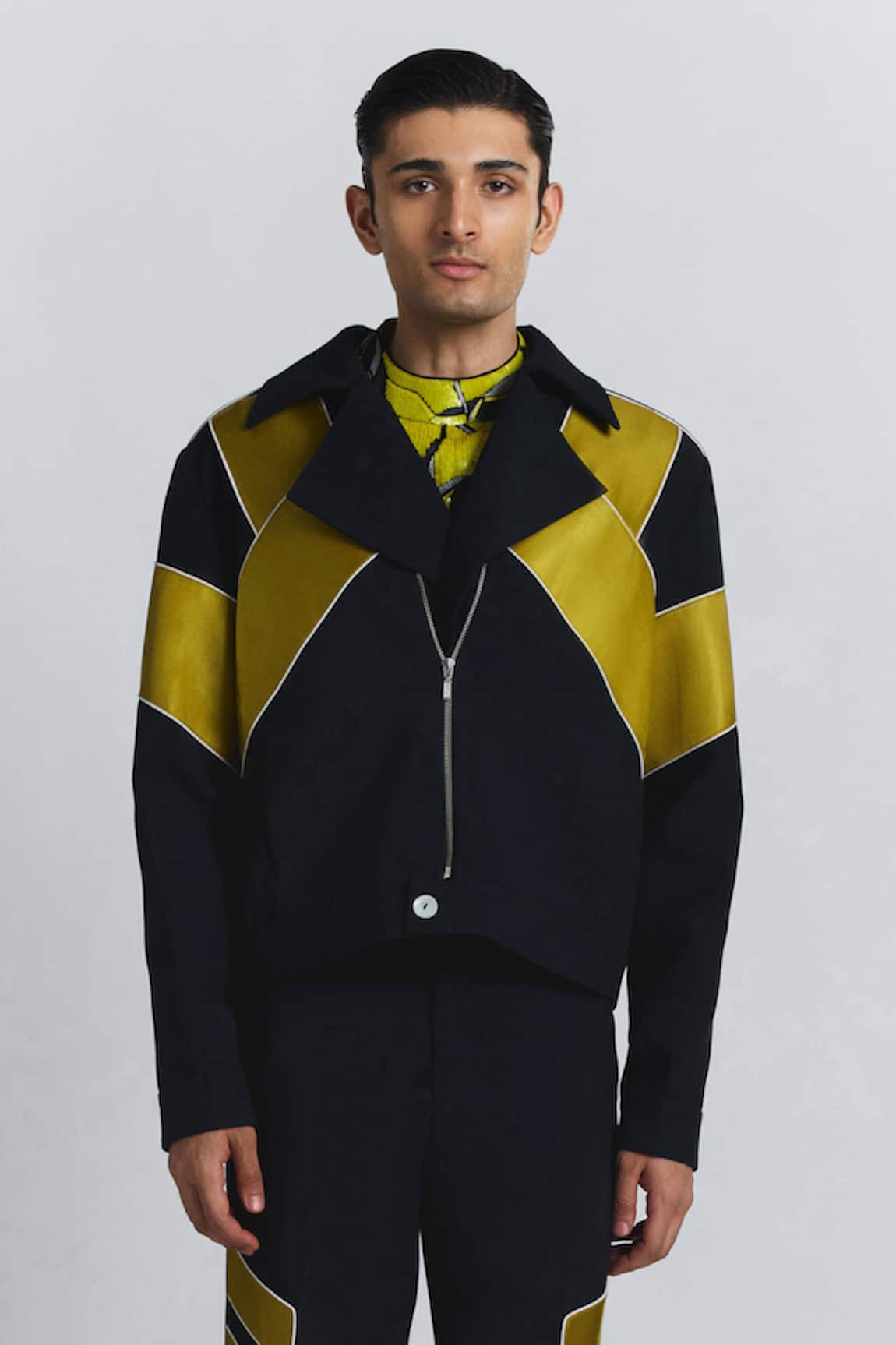 Line Out Line Chevron Pavilion Patch Jacket