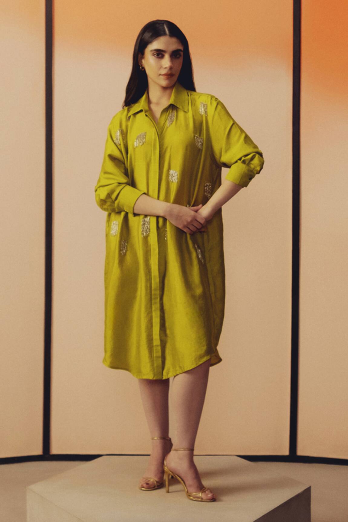 Kavya Singh Kundu Macy Hand Embroidered Dress