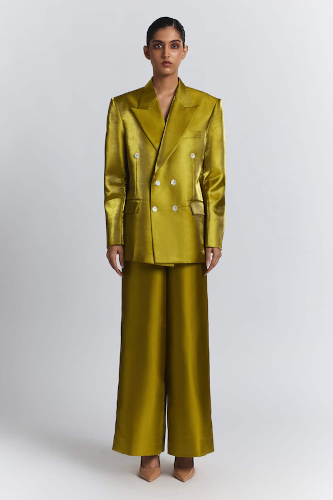 Line Out Line Wide Legged Trouser