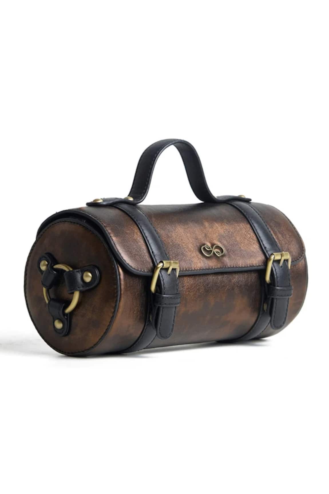 Araani Design Miniature Barrel Shaped Duffle Bag 