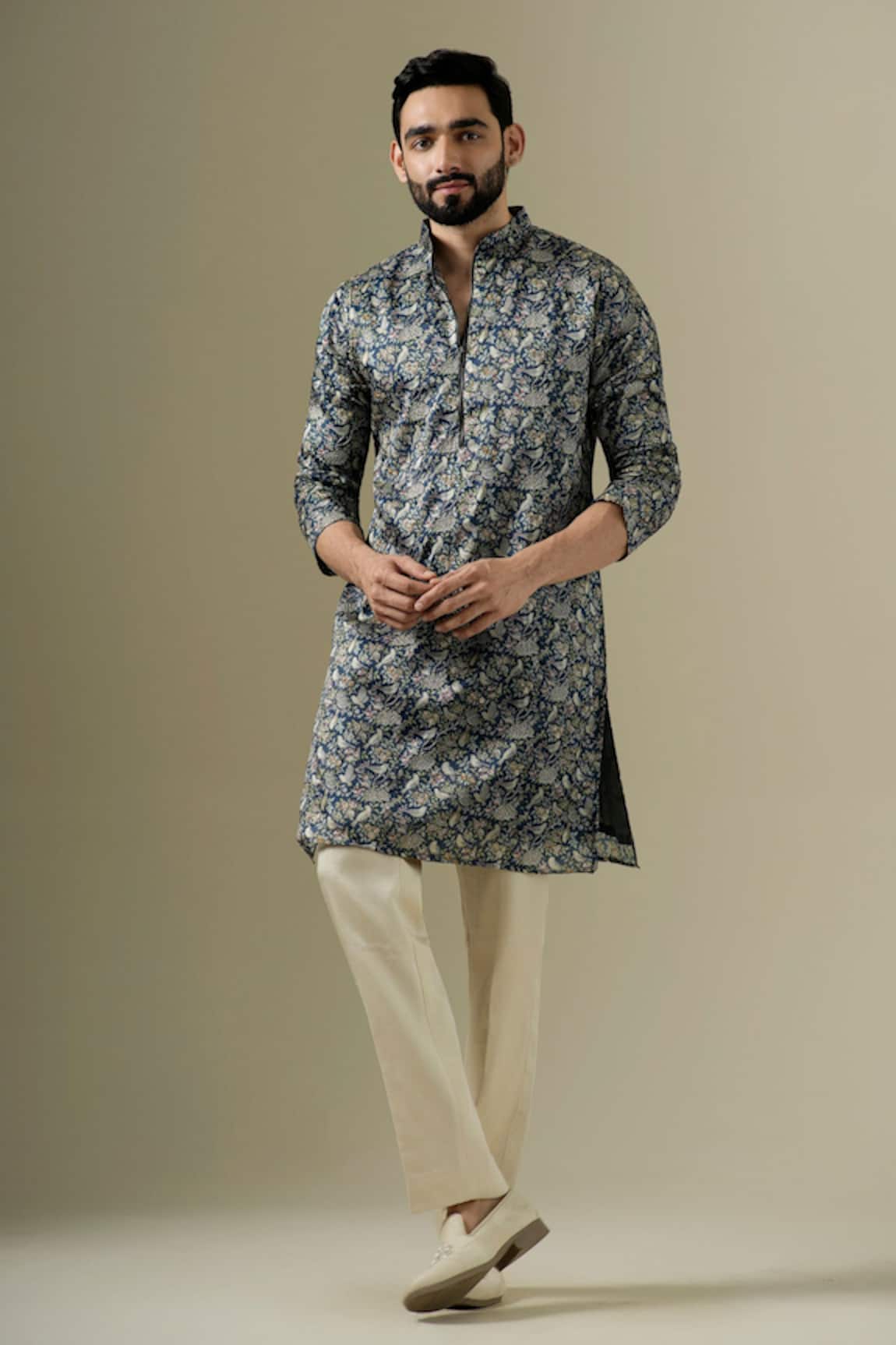 DARZI HOUSE Eden Printed & Embroidered Kurta Set