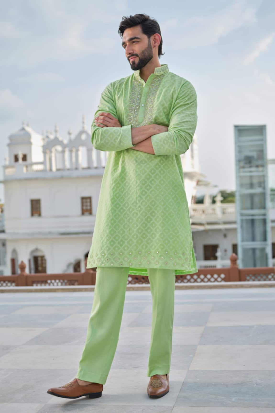 DARZI HOUSE Spring Aura Printed Kurta Set