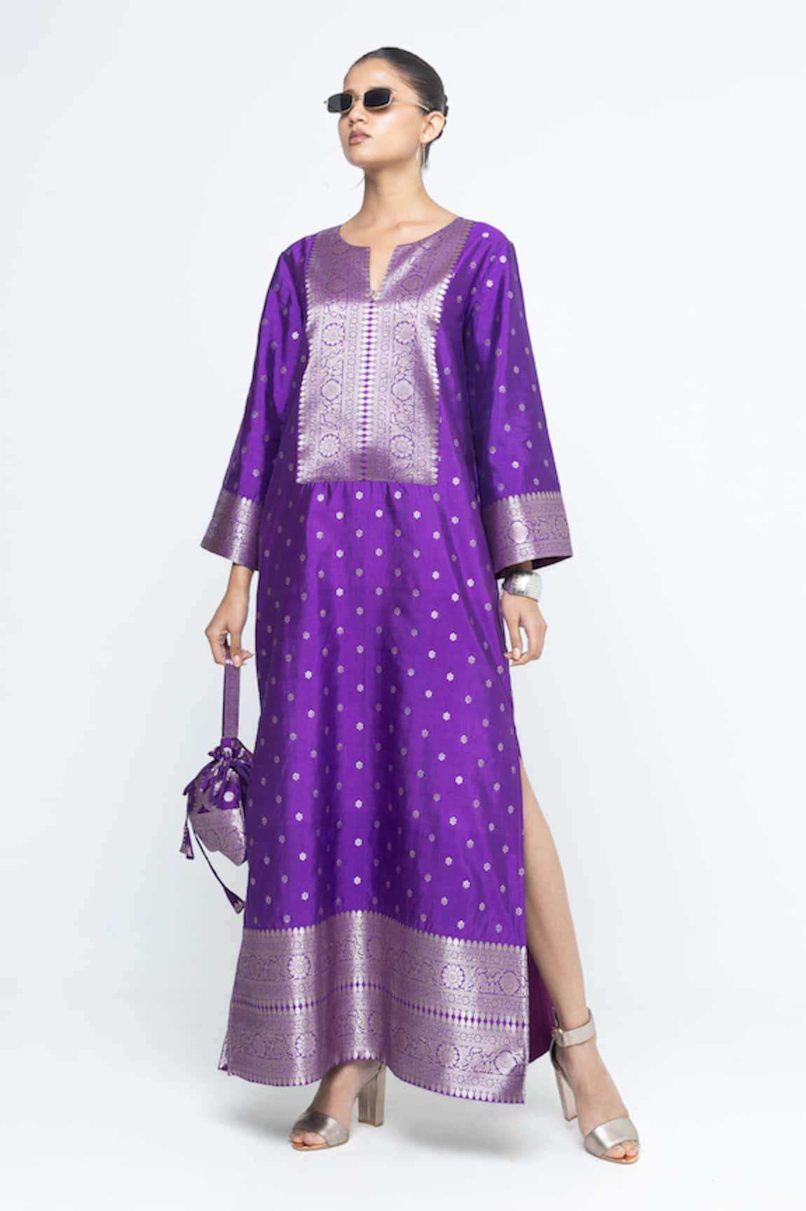 SOBARIKO Nats Brocade Kaftan