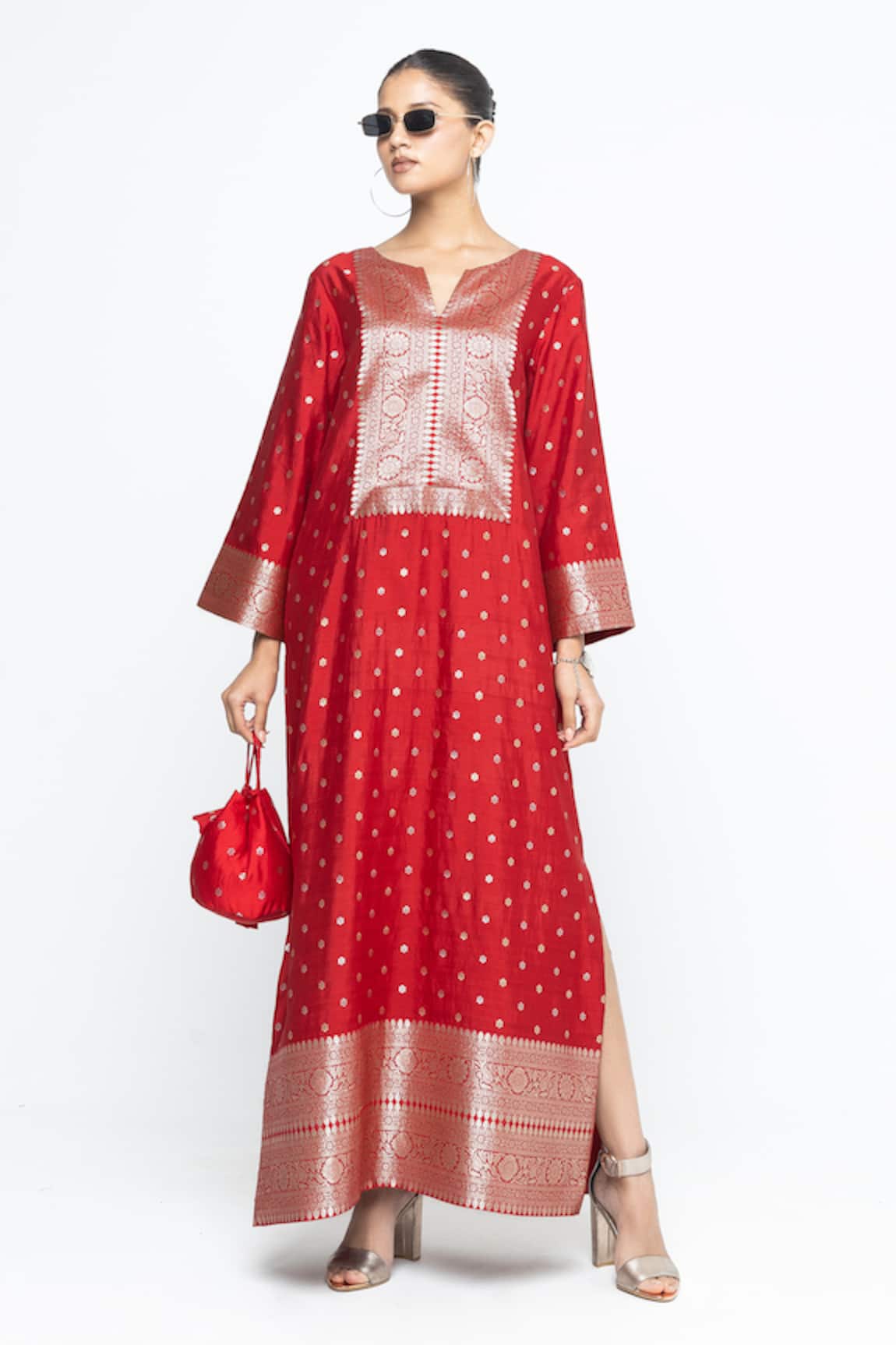 SOBARIKO Nats Brocade Kaftan