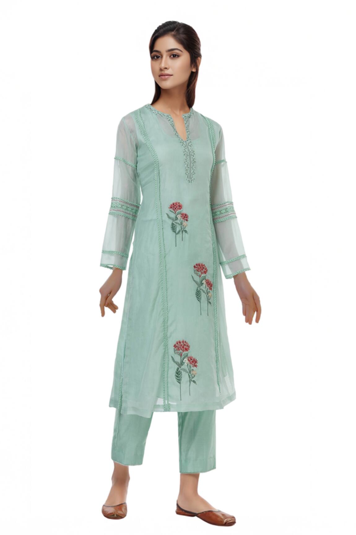 Neeta Bhargava Embroidered Kurta