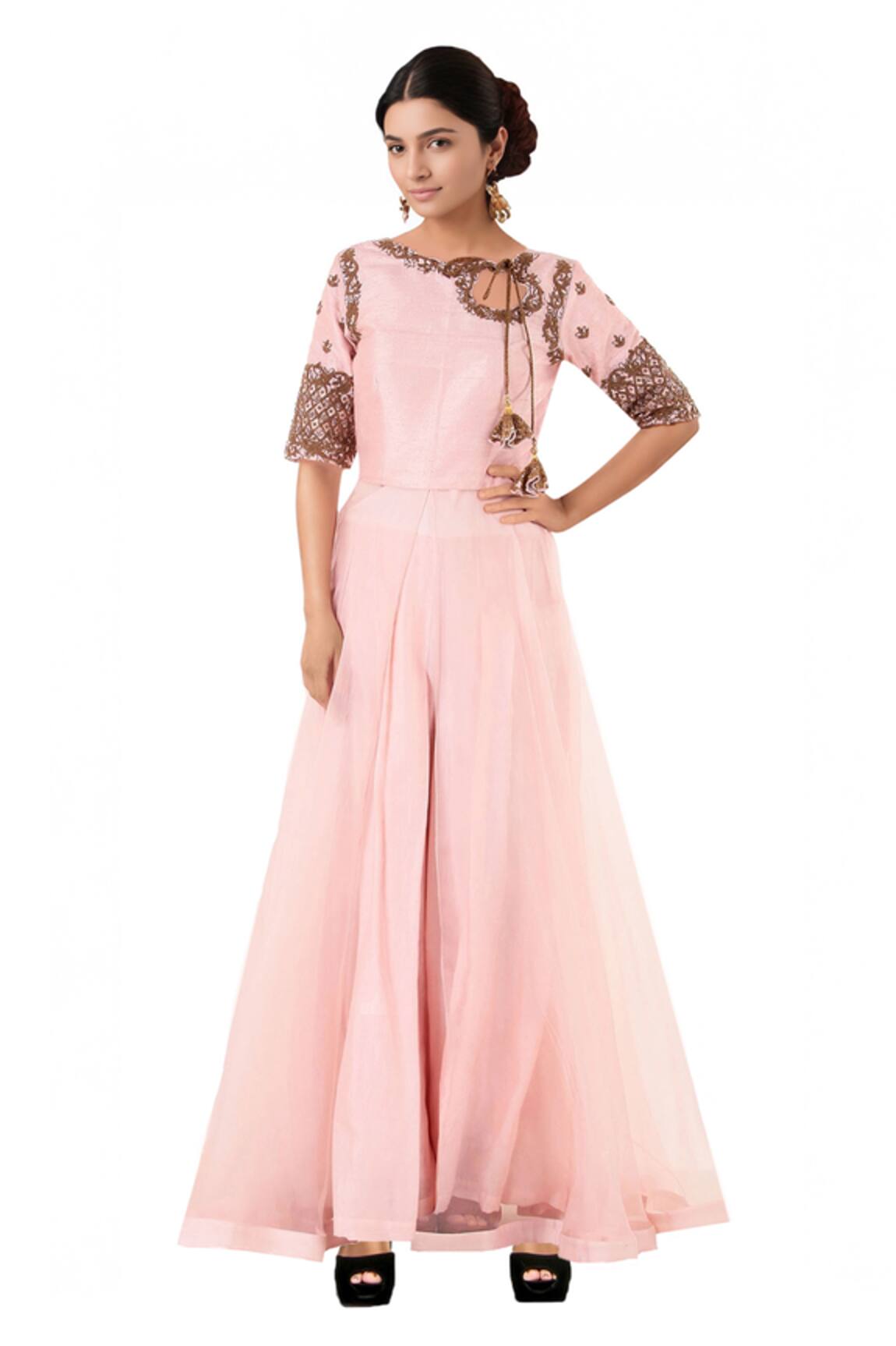 Neha Khullar Embroidered Kurta Pant Set