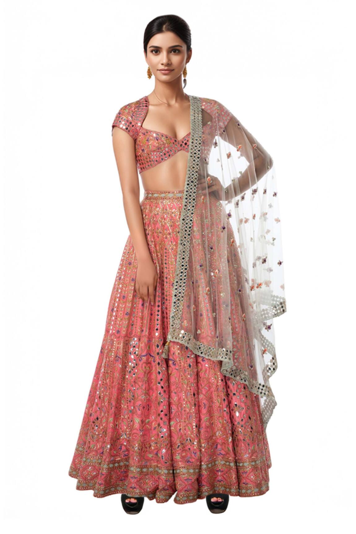 Tamanna Punjabi Kapoor Embroidered Bridal Lehenga Set