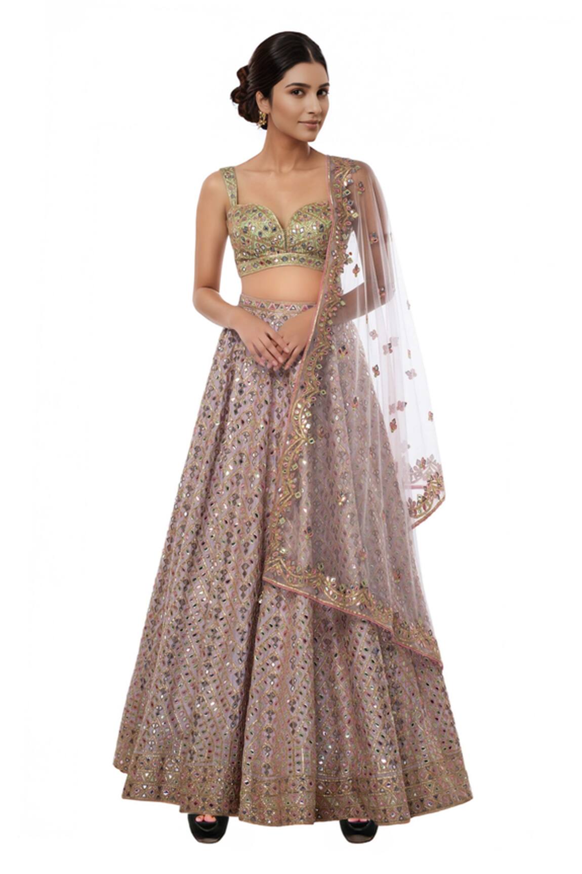 Tamanna Punjabi Kapoor Embellished Bridal Lehenga Set