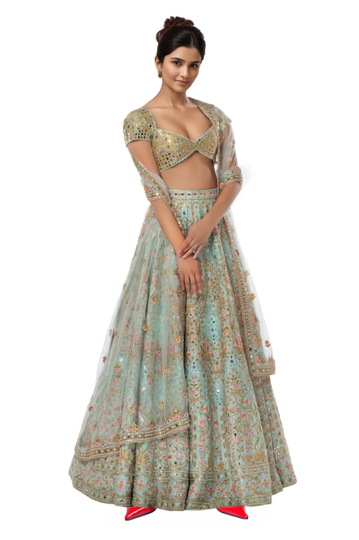 Tamanna Punjabi Kapoor Embroidered Bridal Lehenga Set