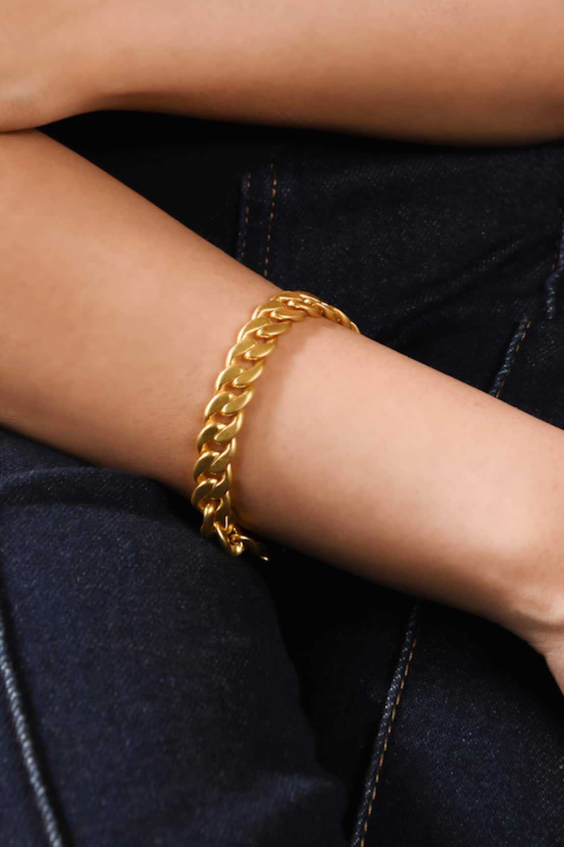 MAALICIOUS JEWELRY Tidal Wave Cuban Link Bracelet
