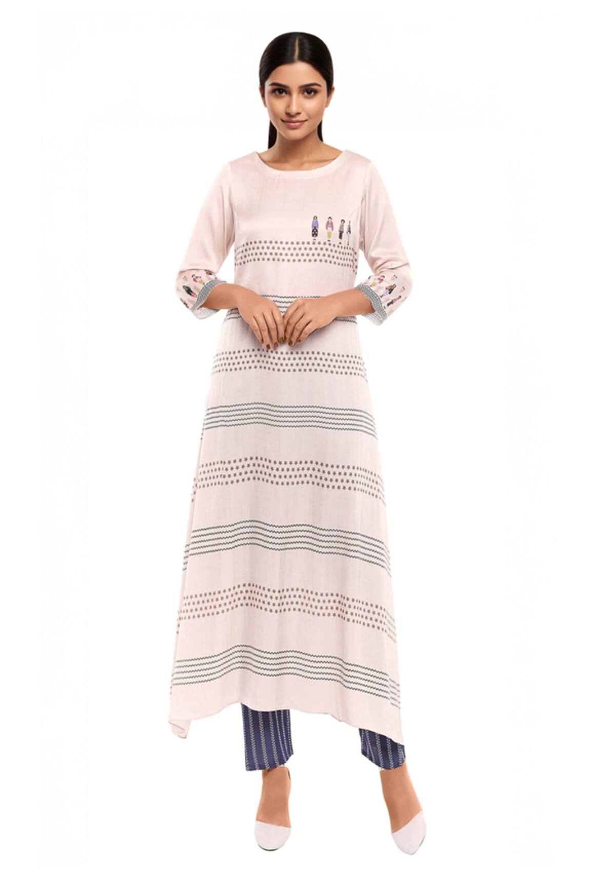 So Us By Sougatpaul Printed Kurta Set