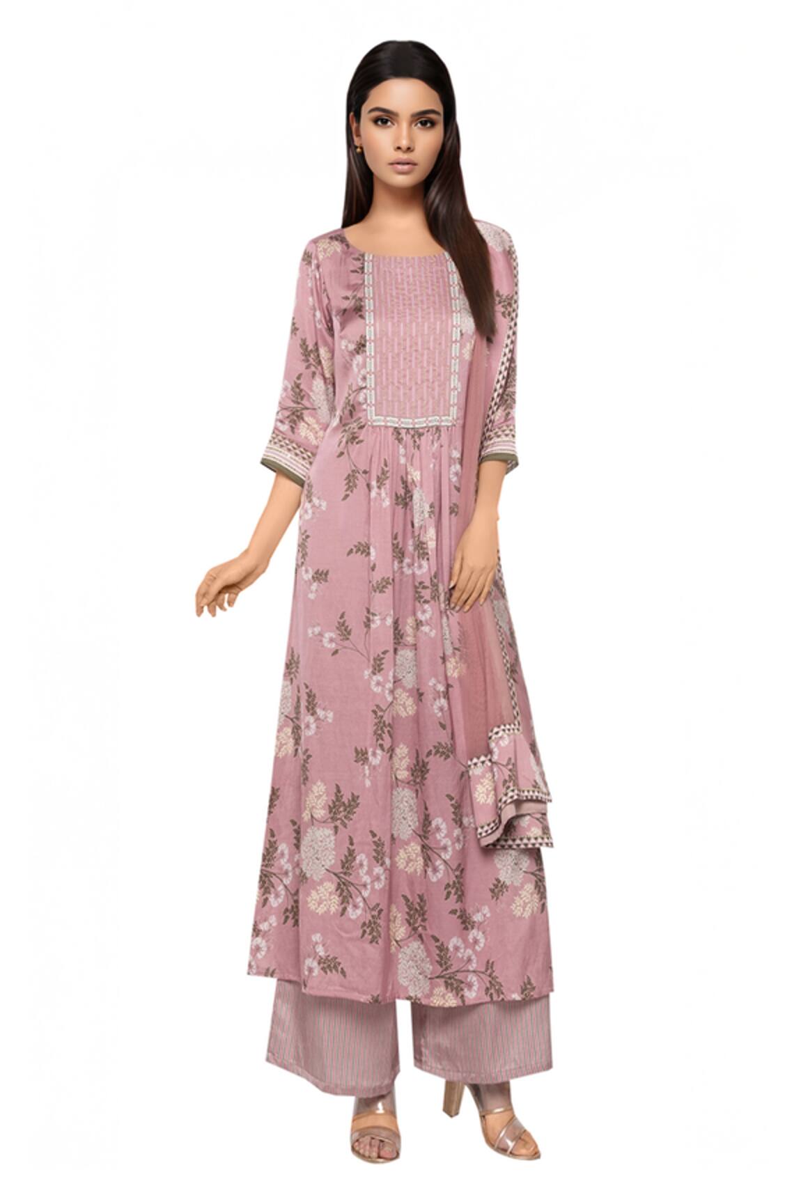 Soup By Sougat Paul Printed Kurta Palazzo Set