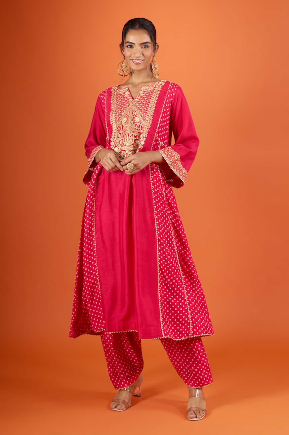 Sheetal Batra Embroidered Kurta & Salwar Set 