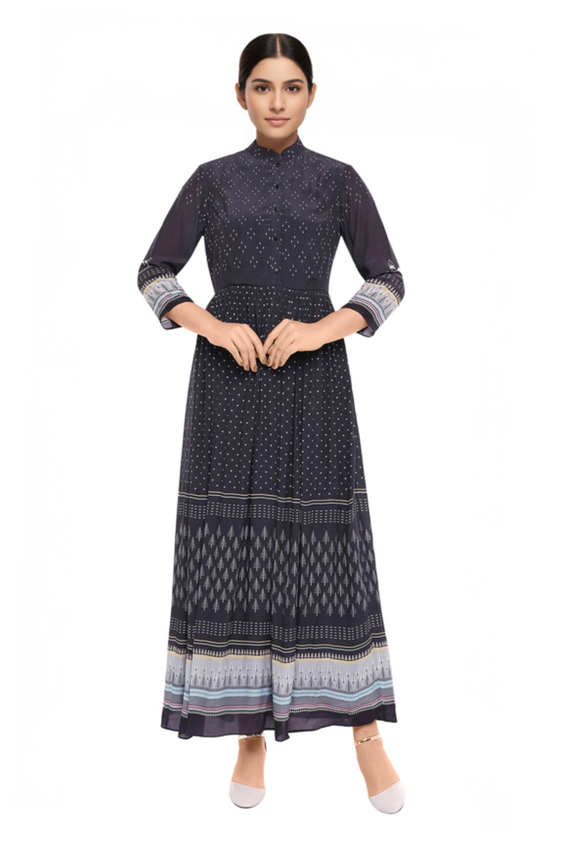 So Us By Sougatpaul Printed Long Tunic 