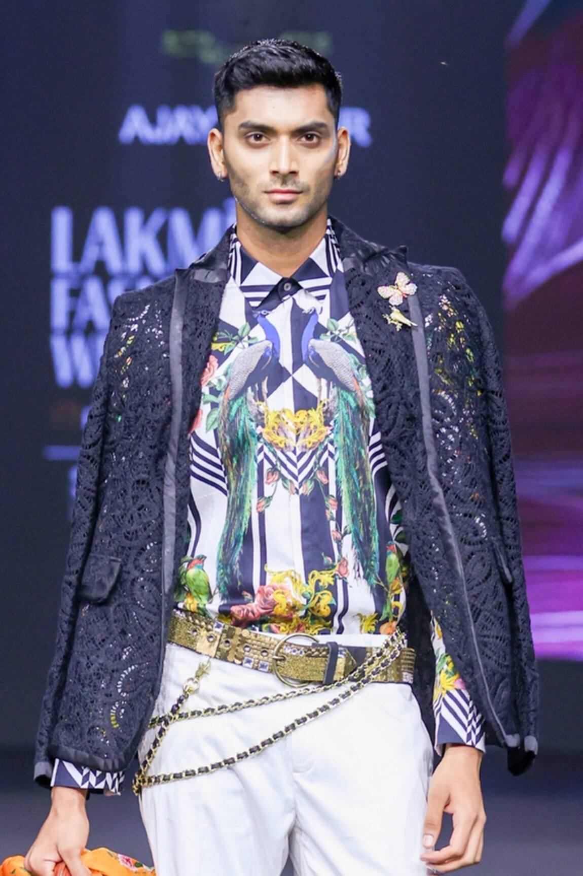 MR. Ajay Kumar Soul Signature Print Shirt 