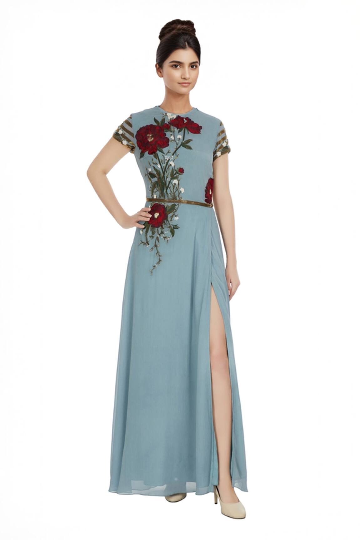 Huemn Embroidered Gown 