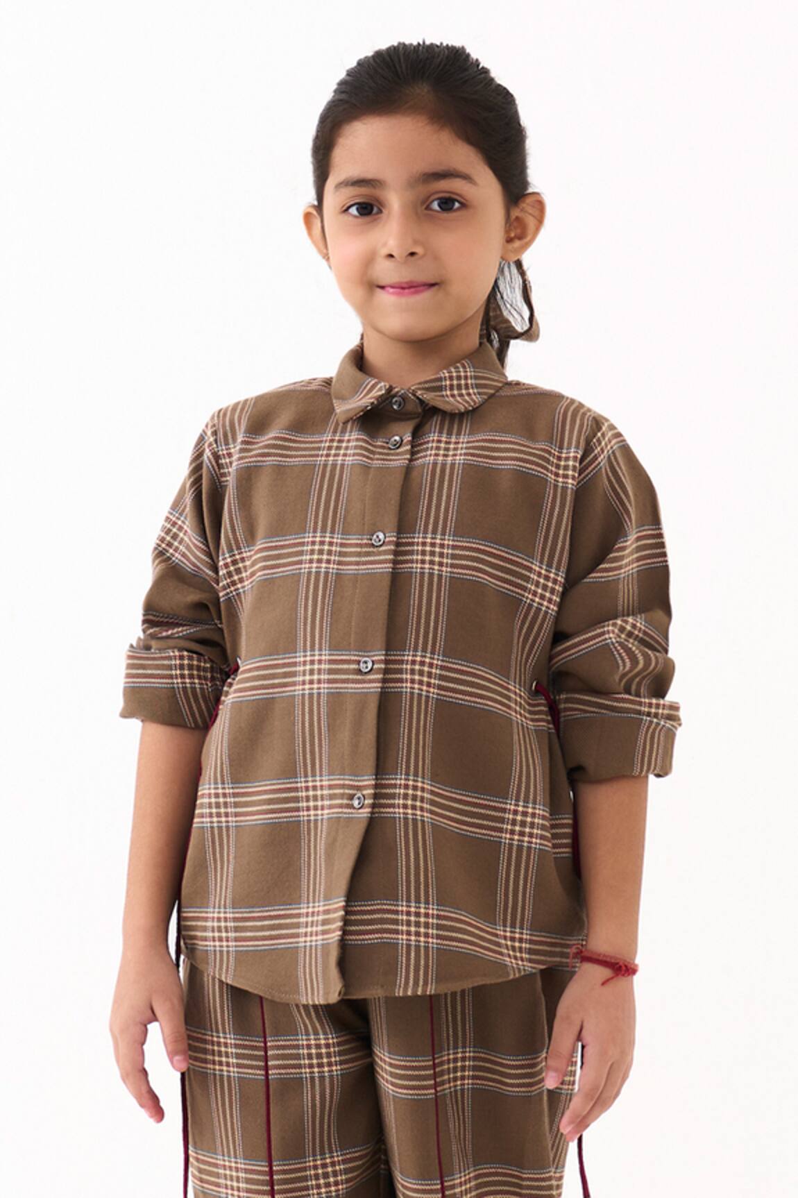 Three Checkered Pattern Shirt 