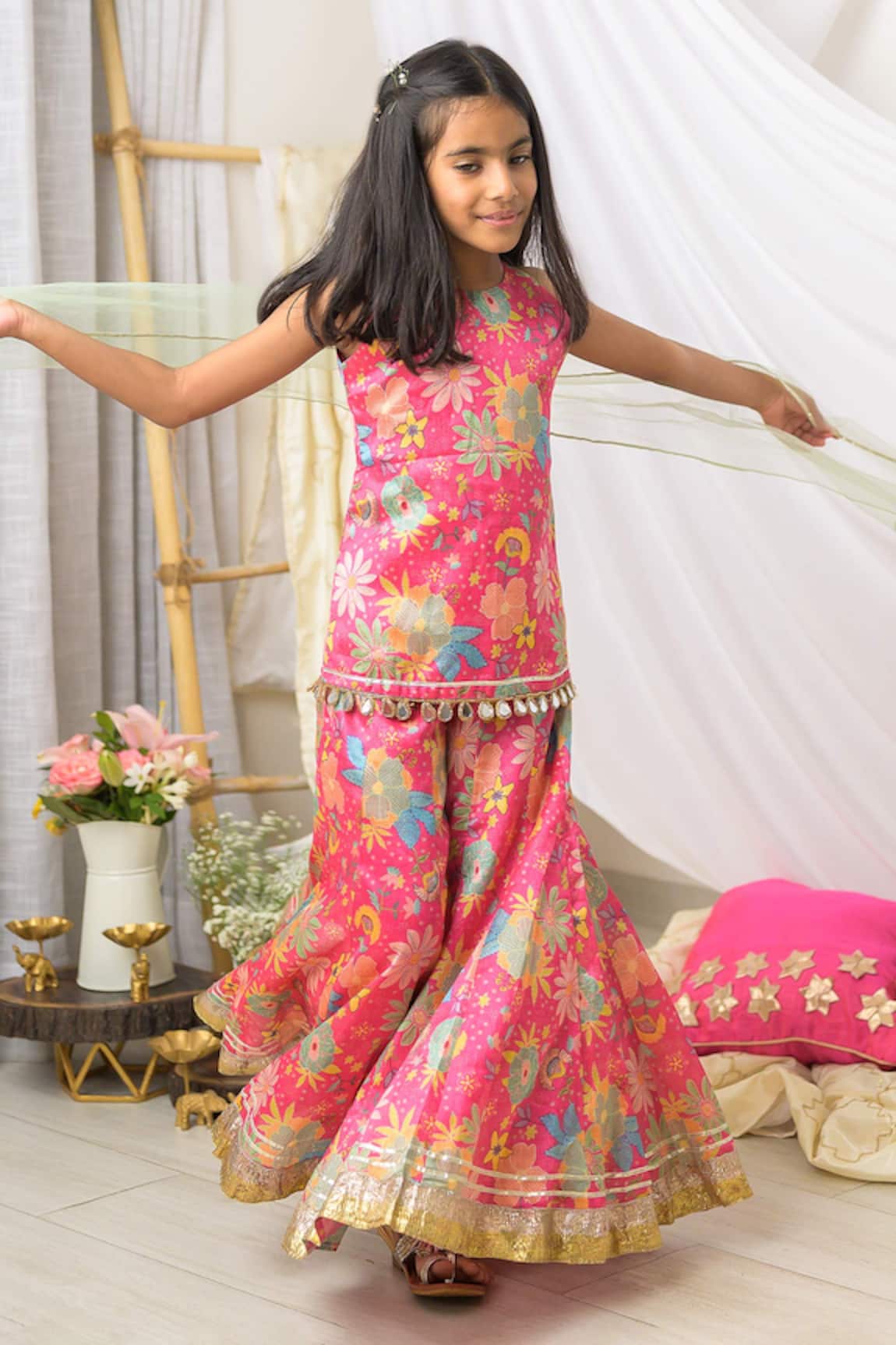 Fairies Forever Abstract Print Kurta Set 