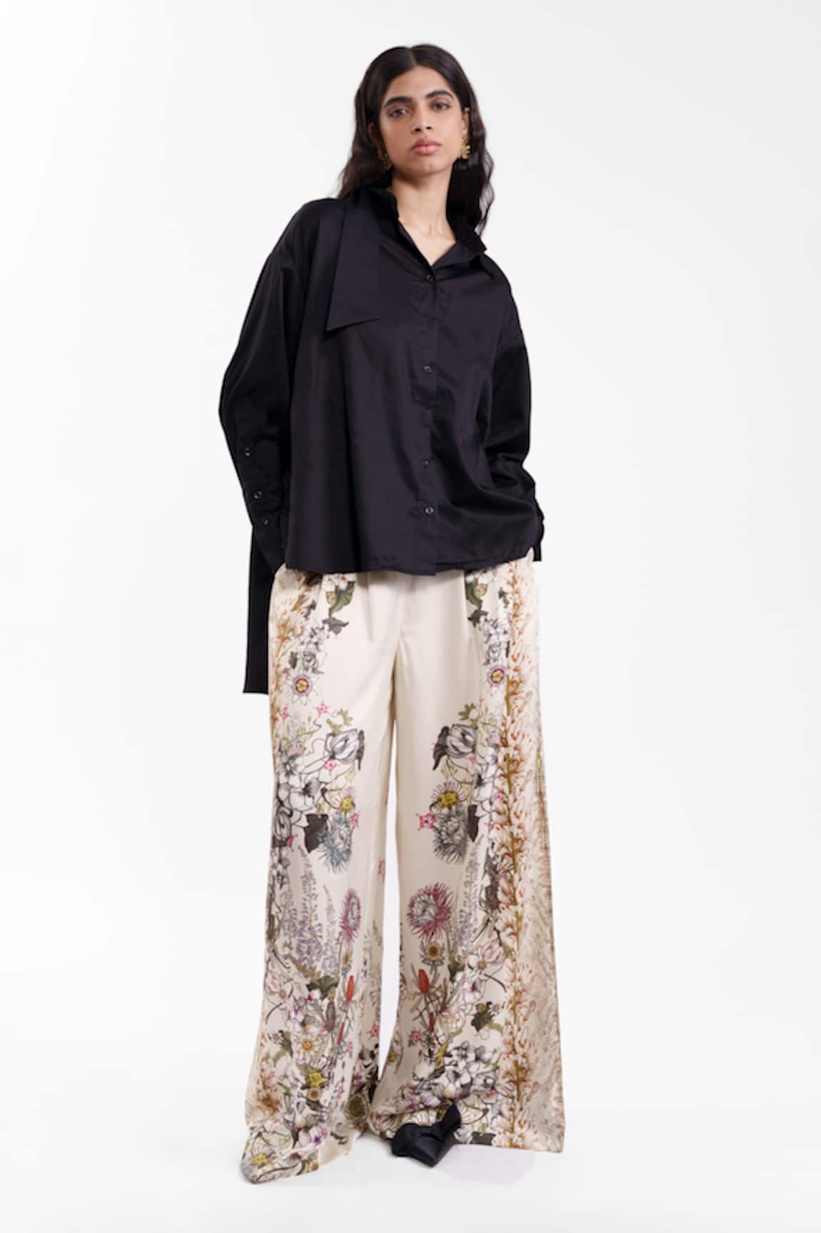 AK-OK Tailored Printed Trouser 
