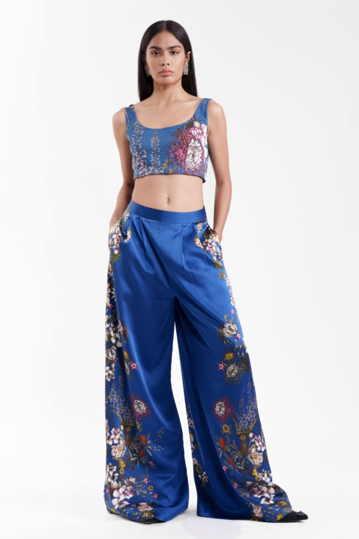 AK-OK Tailored Printed Trouser 