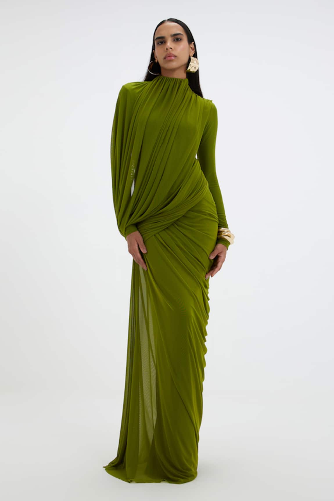 Deme By Gabriella Suzie Draped Gown