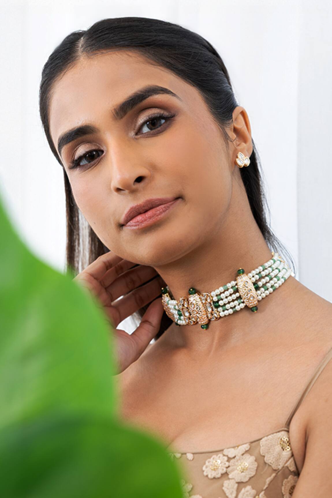 Joules by Radhika Artisan Beaded Necklace Set 