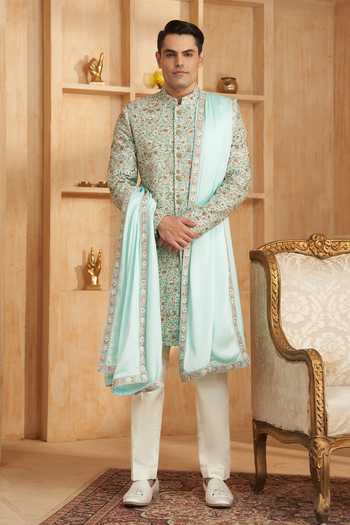 Millionaire Thread Work Sherwani Set 