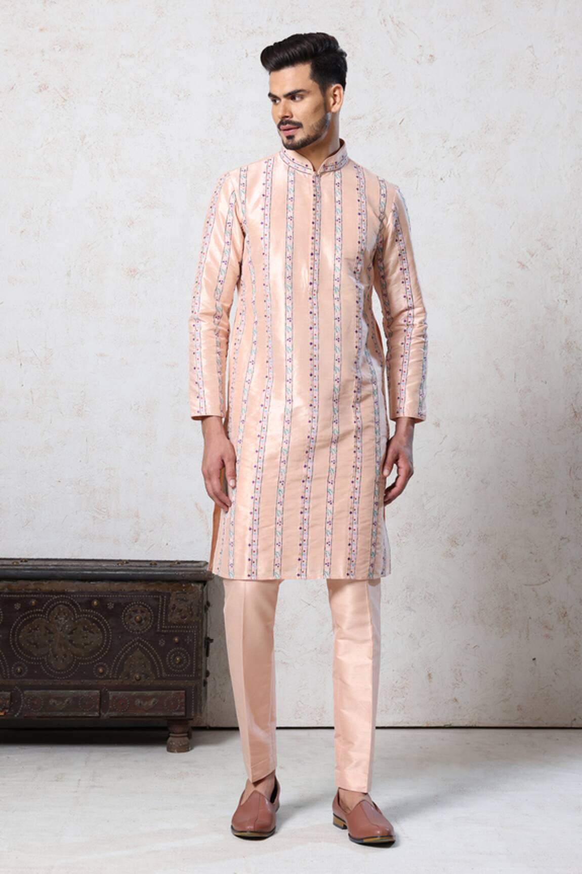 Millionaire Thread Work Kurta Set