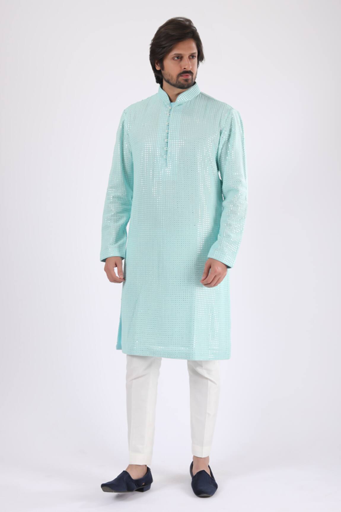 Millionaire Lucknowi Work Kurta Set 