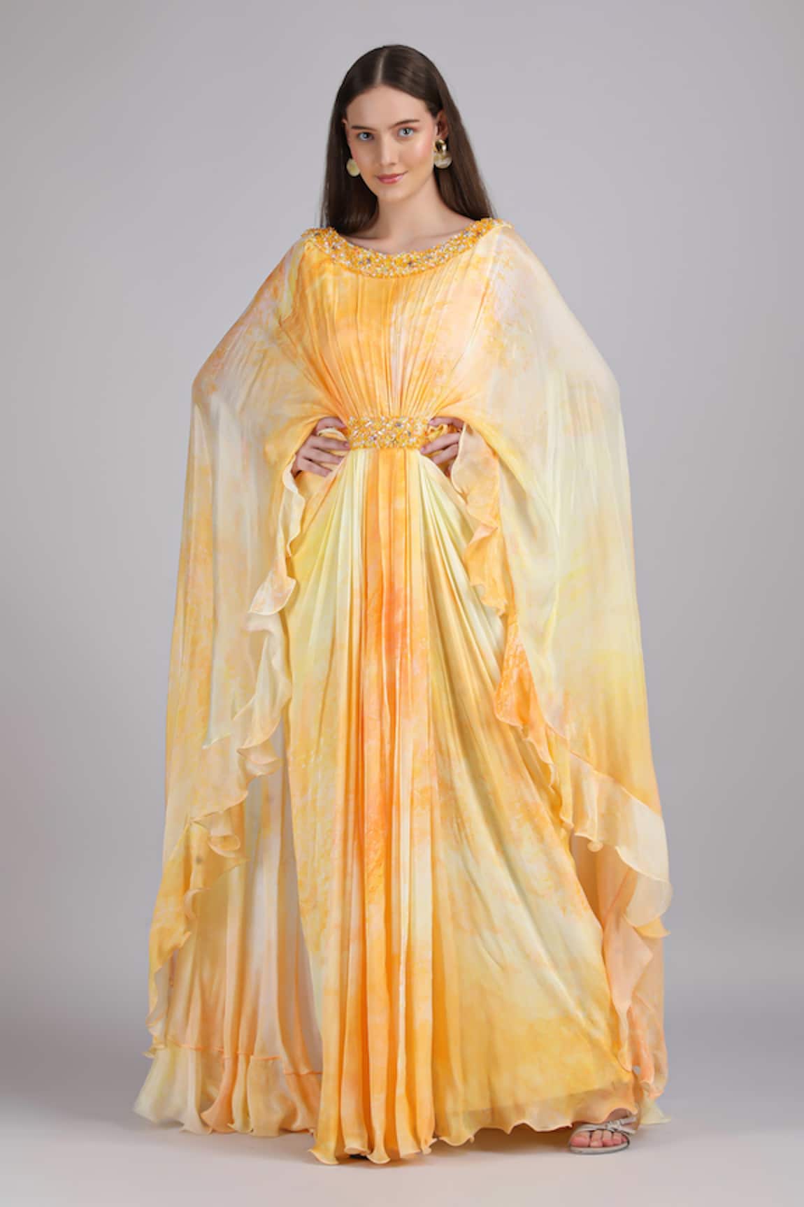 Mandira Wirk Sunkissed Eco Texture Printed Dress 