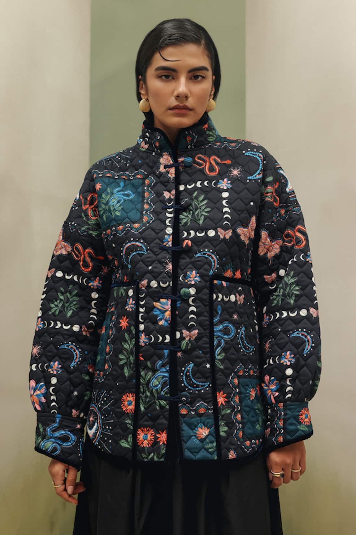 NOIB Nico Garden Dancers Print Jacket 