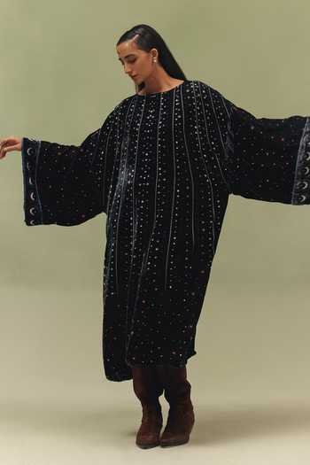 NOIB Ila Shooting Stars Print Kaftan