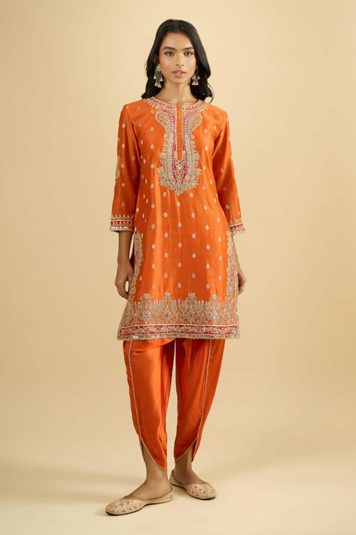 Sheetal Batra Embroidered Kurta & Salwar Set 