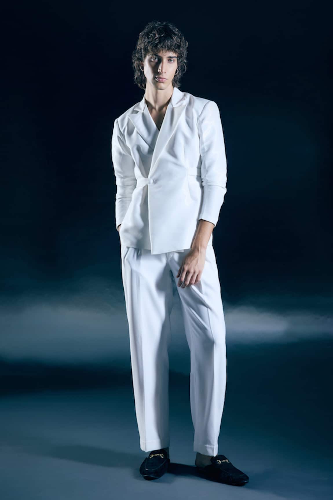 Nirmooha Altius Aura Double Breasted Blazer Set 