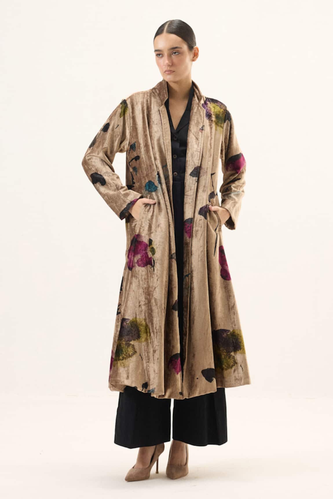 Kharakapas Aurielle Trench Coat 