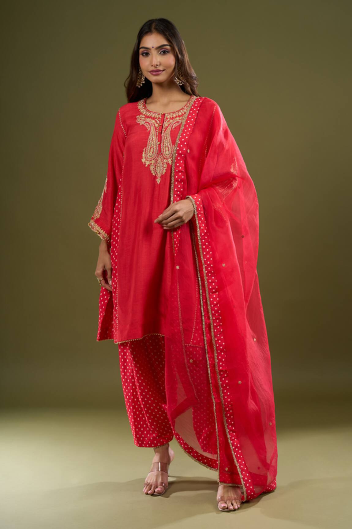 Sheetal Batra Embroidered Kurta Set 