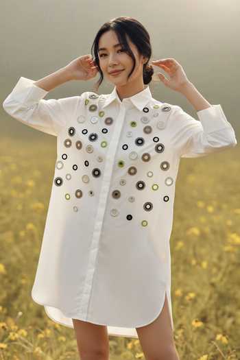 Studio Moda India 3D Pleated Dress 